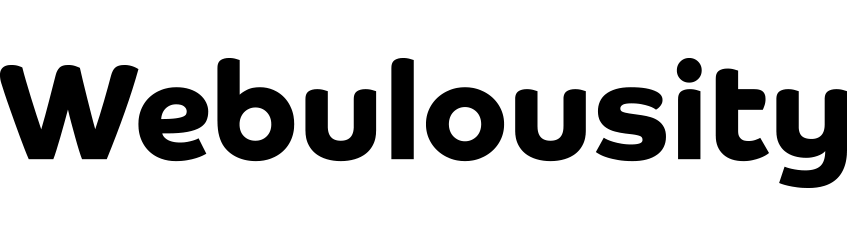 webulousity logo black